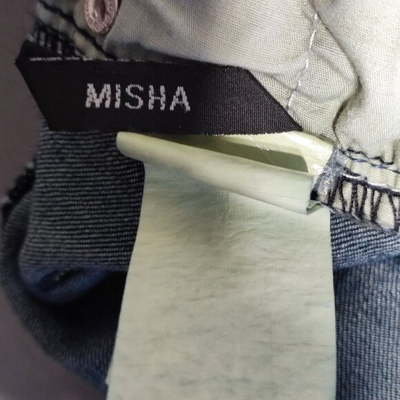 Buffalo David Bitton jeans Misha women's size 8x32 ink blue mid rise straight - Picture 7 of 13